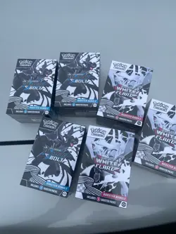 Pokemon TCG Black Bolt & White Flare Booster Bundle (1x Each) IN HAND ‼🖤🤍 - Image 1
