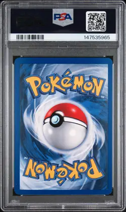 2001 POKEMON PROMO BLACK STAR POKEMON LEAGUE #35 PICHU-REVERSE FOIL PSA 9 - Image 2