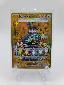 NM Terapagos ex 173/142 Hyper Rare Stellar Crown Pokemon TCG - Image 1