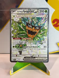 Teal Mask Ogerpon ex 166 SV: Scarlet & Violet Promo SVP NM Ultra Rare Pokemon - Image 1