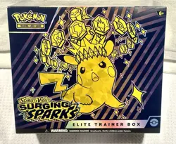 Pokemon TCG Surging Sparks ETB Elite Trainer Box BRAND NEW SEALED Free Shipping! - Image 1