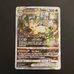 Pokemon Leafeon VSTAR GG35/GG70 Crown Zenith: Galarian Gallery, Pokemon TCG, NM - Image 1