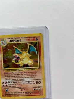 1999 Pokemon Base Set Charizard 4/102 Holo Rare WOTC 120 HP English - Image 3
