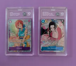 One Piece Illustration Box Vol. 1 Boa (062) and Nami (004) - Tag 10 Gem Mint - Image 1