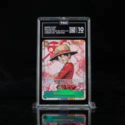 MONKEY D. LUFFY ONE PIECE OP13-CARRYING ON HIS WILL PARALLEL TAG 10 #1 RANKED - Image 1
