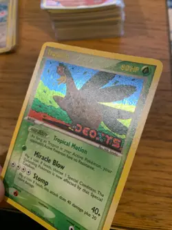 LP! Tropius (27/107) EX Deoxys Stamped Reverse Holo Pokemon Card! FREE P&P! - Image 4