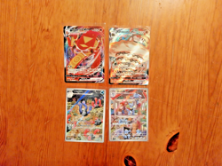 POKOMON HOLO CARDS ENGLISH & JAPANESE X 4 CARDS EXCELLENT CONDITION - SET 31 - Image 1