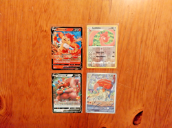 POKOMON HOLO CARDS JAPANESE & ENGLISH X 4 CARDS EXCELLENT CONDITION - SET 29 - Image 1