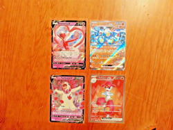 POKOMON HOLO CARDS JAPANESE & ENGLISH X 4 CARDS EXCELLENT CONDITION - SET 20 - Image 1