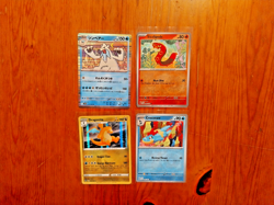 POKOMON HOLO CARDS JAPANESE & ENGLISH X 4 CARDS EXCELLENT CONDITION - SET 19 - Image 1