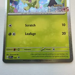 Pokemon Sprigatito 191 SVP Black Star Promo Scarlet Violet Holo Horizons NM - Image 3