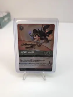 Lorcana Mickey Mouse - Artful Rogue - 210/204 - Enchanted - Holofoil, - Image 1