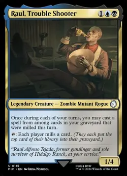 MTG RAUL TROUBLE SHOOTER 115 PIP NM U - Image 1
