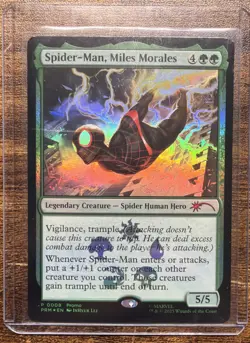 Spider-Man, Miles Morales Unique and Miscellaneous Promos Foil (NM) - Image 1