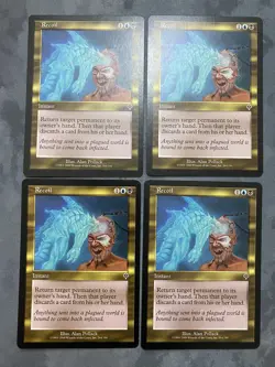 (x4) MTG Recoil Invasion #264/350 Common Invasion 2000 (INV) *Light Play - Image 1