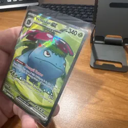 Pokemon TCG Venusaur ex 182/165 Sv: Scarlet & Violet 151 Holo 340 HP MINT - Image 5