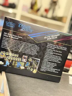 Pokemon Center Exclusive Crown Zenith ETB Elite Trainer Box Plus Factory Sealed - Image 4