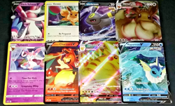 POKEMON PROMO LOT - LANCE'S CHARIZARD DARK SYLVEON PIKACHU VMAX + 5 MORE (EX/NM) - Image 1