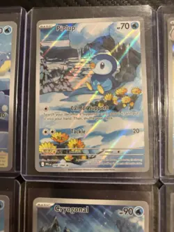 Pokemon TCG - Piplup, Raboot, Snover, Dewgong, Spheal & more! 8 IR Lot! - Image 3