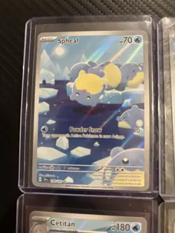 Pokemon TCG - Piplup, Raboot, Snover, Dewgong, Spheal & more! 8 IR Lot! - Image 4