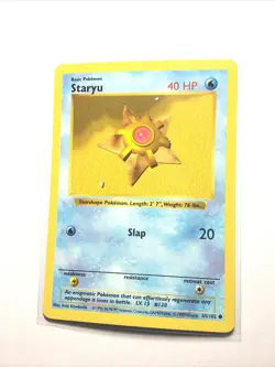 STARYU - 65/102 - Base Set SHADOWLESS - Pokemon Card - NM - Image 1