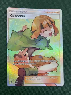 Gardenia 149/156 SM Ultra Prism Full Art Pokemon TCG Card - Image 1