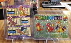 POKEMON POCKET MONSTERS VENDING PRISM STICKERS ~ 13 CHARIZARD PRISM CARDS ~ - Image 5