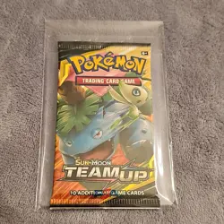 Pokemon Sun & Moon Team Up Booster Pack Venusaur Celebi - Image 1