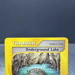 Pokemon Skyridge Underground Lake #141/144 Non Holo Near Mint NM - Image 3