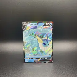 Vaporeon V SWSH 150 Pokemon Black Star Promo Holo Pokemon Sword Shield TCG - Image 2
