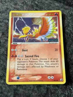 Pokemon Reverse Holo Ho-Oh Unseen Forces 27/115 - Image 1
