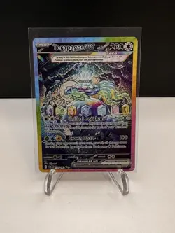 Pokemon TCG Terapagos EX Special Illustration Rare Full Art Holo 170/142 SV07 - Image 1