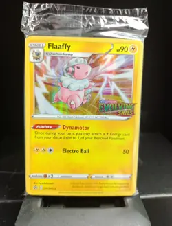 Pokemon SEALED Flaaffy SWSH122 Evolving Skies Prerelease Promo Pack!! - Image 1