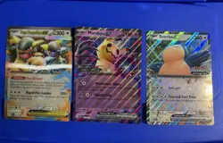 Giant Sized Pokemon Cards - Mega Kangaskahn EX, Mimikyu EX, Snorlax EX - Image 1