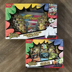 Pokemon TCG Poster & First Partner Pin Collection Ascended Heroes New & Sealed - Image 1