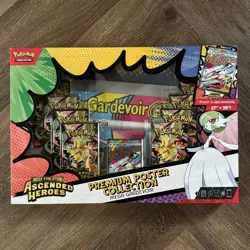 Pokemon TCG Poster & First Partner Pin Collection Ascended Heroes New & Sealed - Image 2