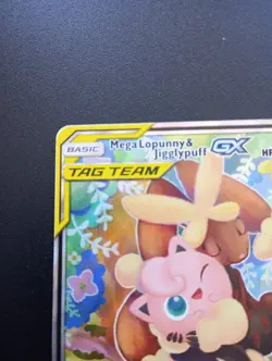 Mega Lopunny Jigglypuff GX Cosmic Eclipse #226 Pokemon Card - Image 2