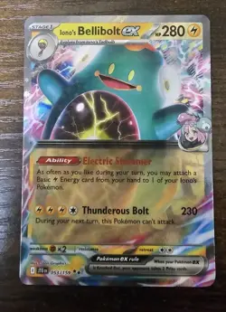 Iono's Bellibolt Ex 53/159 [Double Rare] Pokemon TCG Journey Together - NM - Image 1