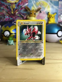 Scizor Black Star Promo 33 Pokemon Card TCG NM Vintage WOTC Wizards - Image 1