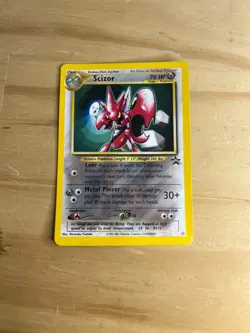 Scizor Black Star Promo 33 Pokemon Card TCG NM Vintage WOTC Wizards - Image 3