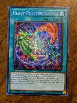 Heavy Polymerization MP24-EN150 Prismatic Secret Rare 1st Edition Yu-Gi-Oh! - Image 1
