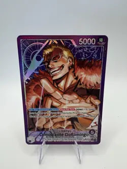Donquixote Doflamingo - Alternate Alt Art Leader One Piece Card OP14-060 - Image 1