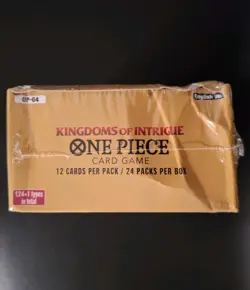 One Piece Kingdoms of Intrigue OP-04 Booster Box English New (Dented box) - Image 2