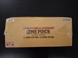 One Piece Kingdoms of Intrigue OP-04 Booster Box English New (Dented box) - Image 4