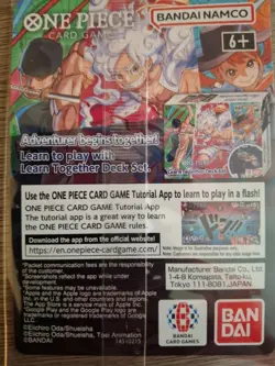 SEALED One Piece Monkey D. Luffy College Basketball US Voyage Promo Card - Image 2