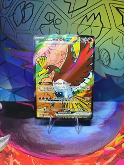 Pokemon TCG Ethan's Ho-Oh EX 209/182 S&V Destined Rivals Ultra Rare Holo Card - Image 2