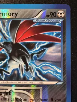 Skarmory 87/135 B&W Plasma Storm Pokemon Card Reverse Holo Foil Rare HP - Image 4