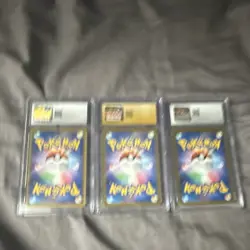 Pokemon CGC Graded Gardevoir GX Meowscarada Mew V Holo Japanese Card Lot - Image 2