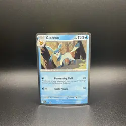 Glaceon SVP 171 Pokemon Prismatic Evolutions Black Star Promo Holo 2025 Pokemon - Image 2