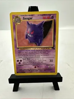 Pokemon Gengar TCG Card 20/62 Fossil Non-Holo Rare Unlimited MP - Image 3